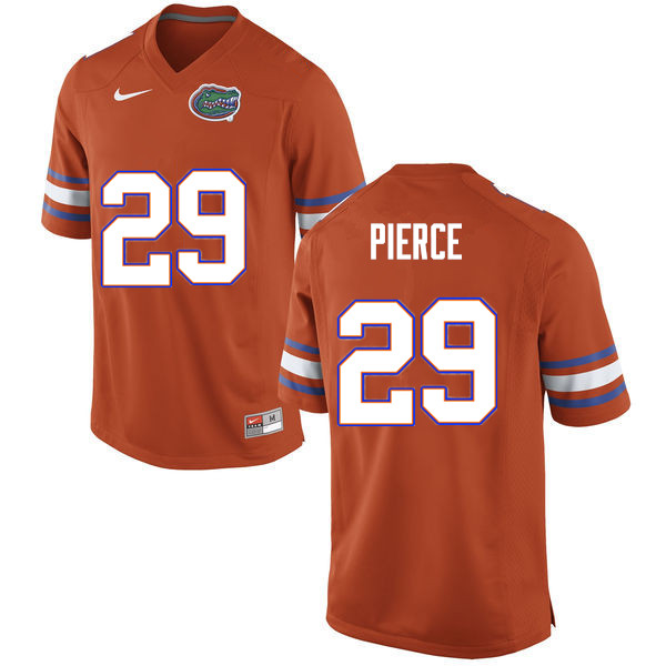Men #29 Dameon Pierce Florida Gators College Football Jerseys Sale-Orange
